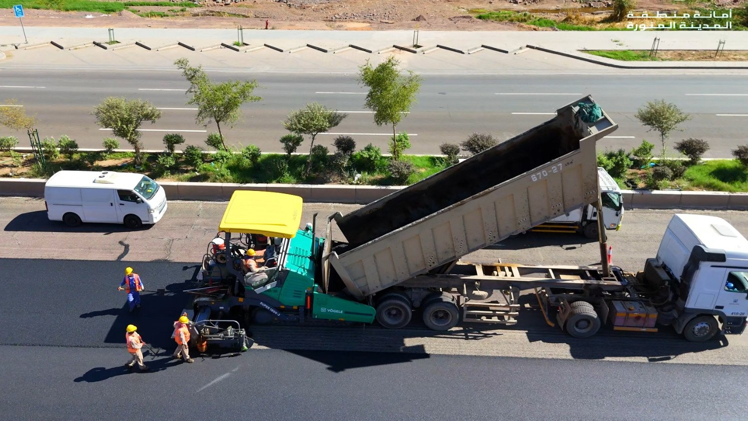 أعمال الطرق
